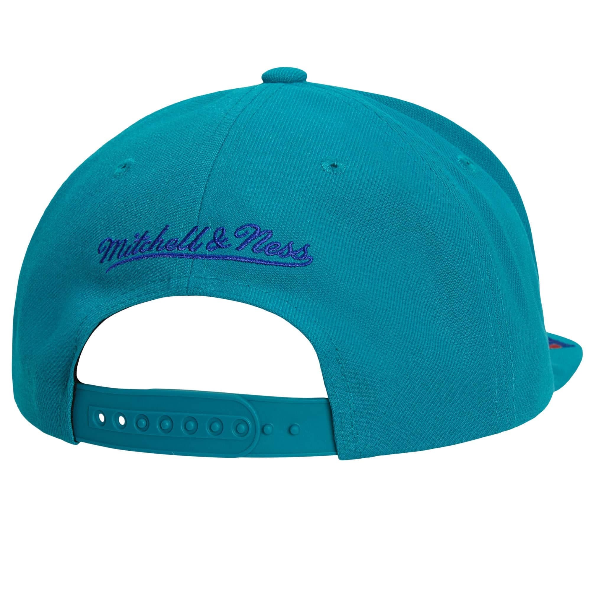 Mitchell-Ness-Front-Face-Snapback-HWC-Charlotte-Hornets-Hat-1