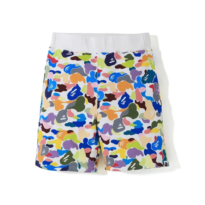 Спортивные шорты BAPE Multi Camo Sweat Shorts White