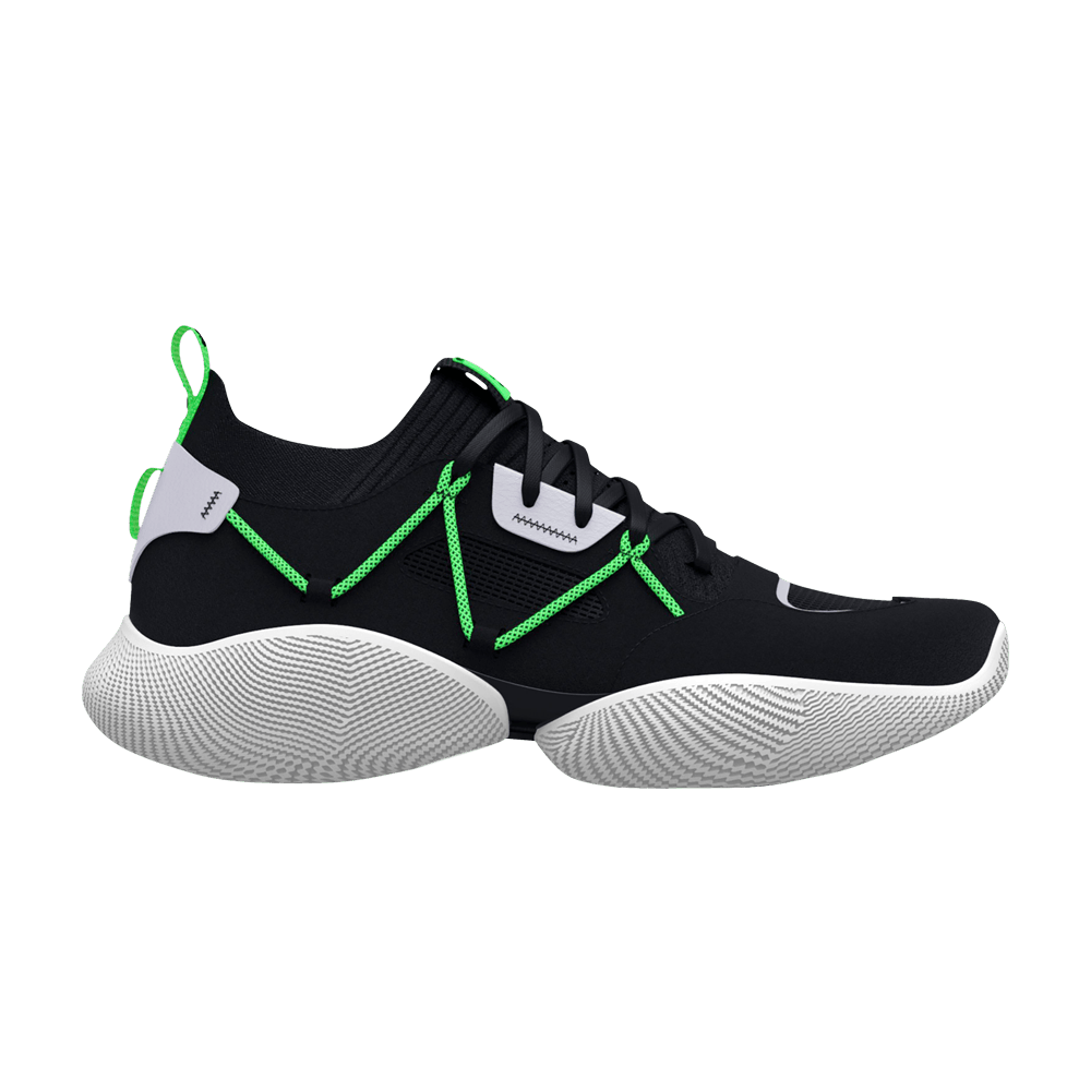Кроссовки Curry Brand Curry Flow Cozy 'Black Green'