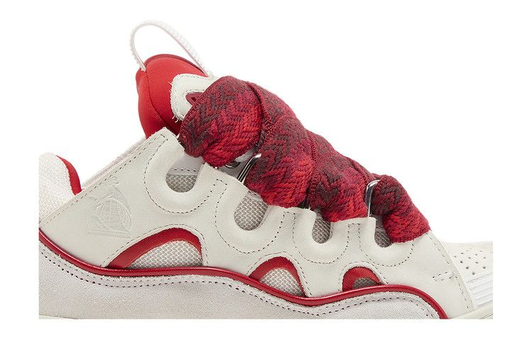Кроссовки Lanvin Wmns Curb Sneakers 'White Red'