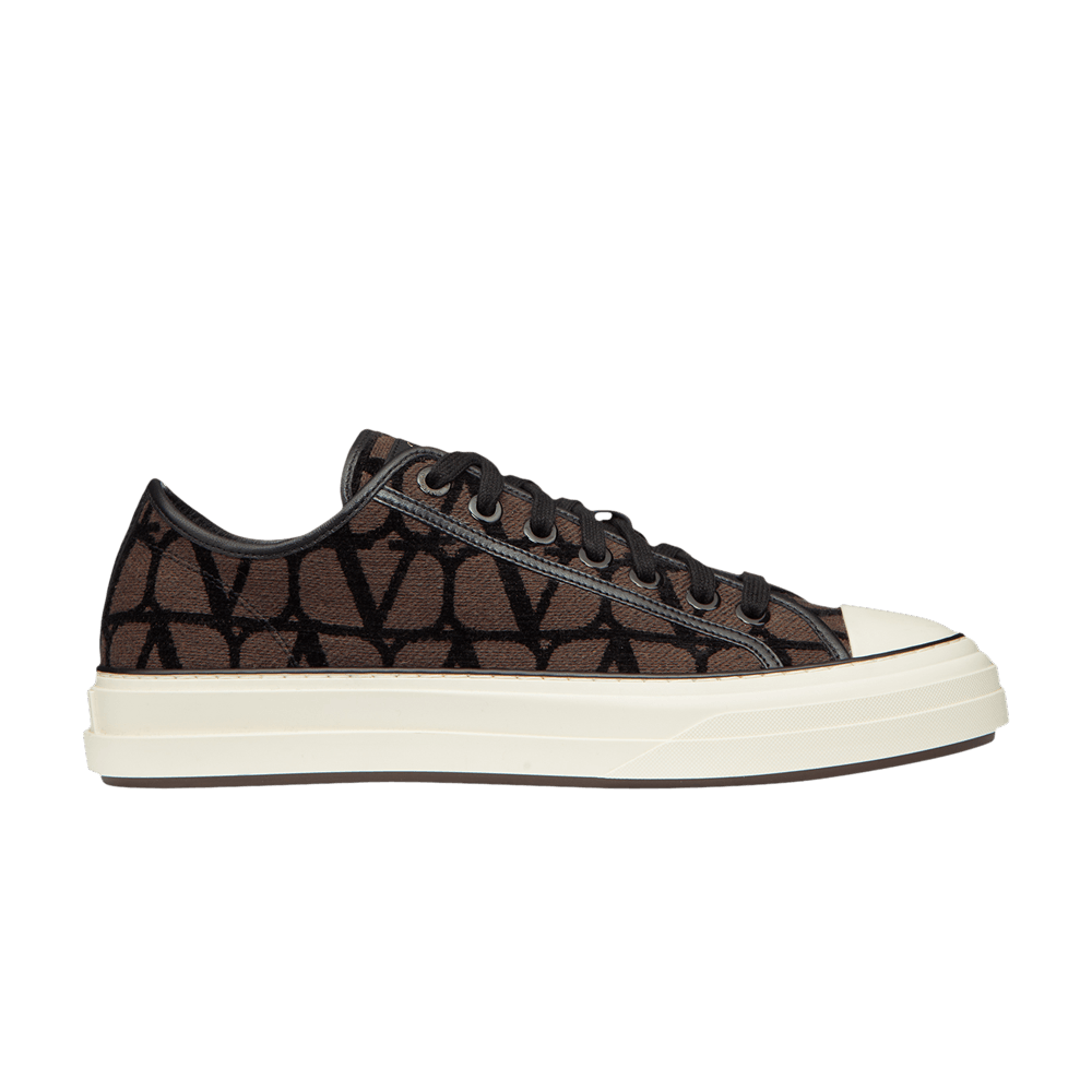 Кроссовки Valentino Toile Iconographe Low 'Brown'