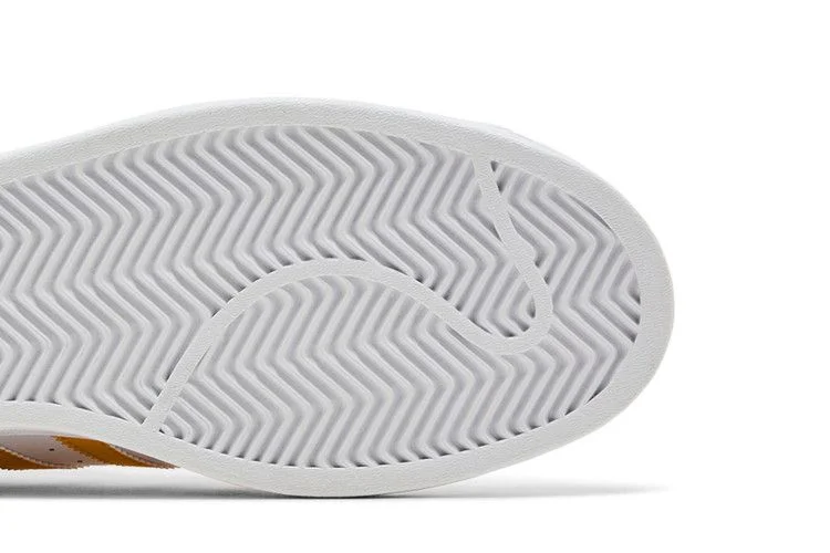 Кроссовки adidas Superstar 'White Crew Yellow'