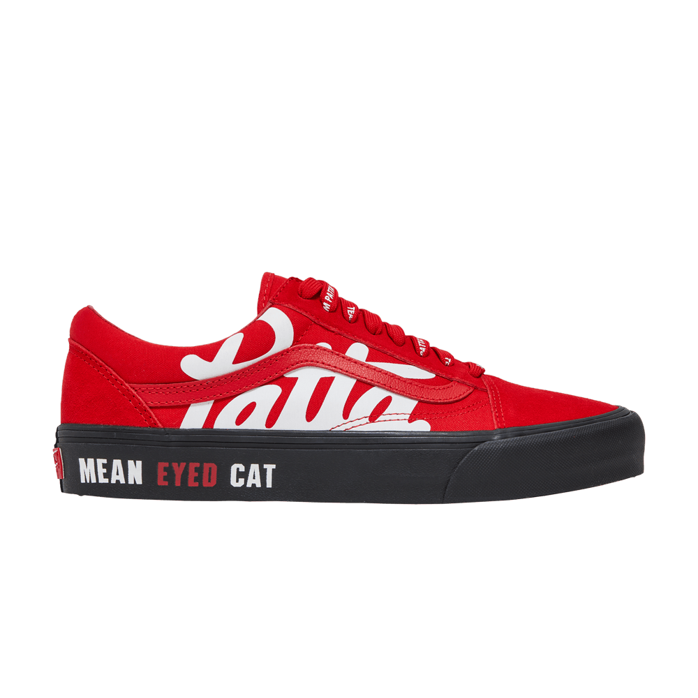 Кроссовки Vans Patta x Old Skool VLT LX 'Mean Eyed Cat - High Risk Red'
