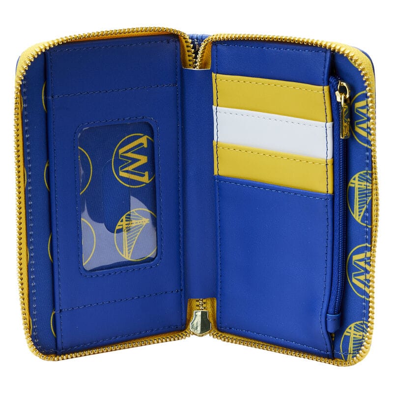 Кошелёк NBA Golden State Warriors Patch Icons Zip Around Wallet