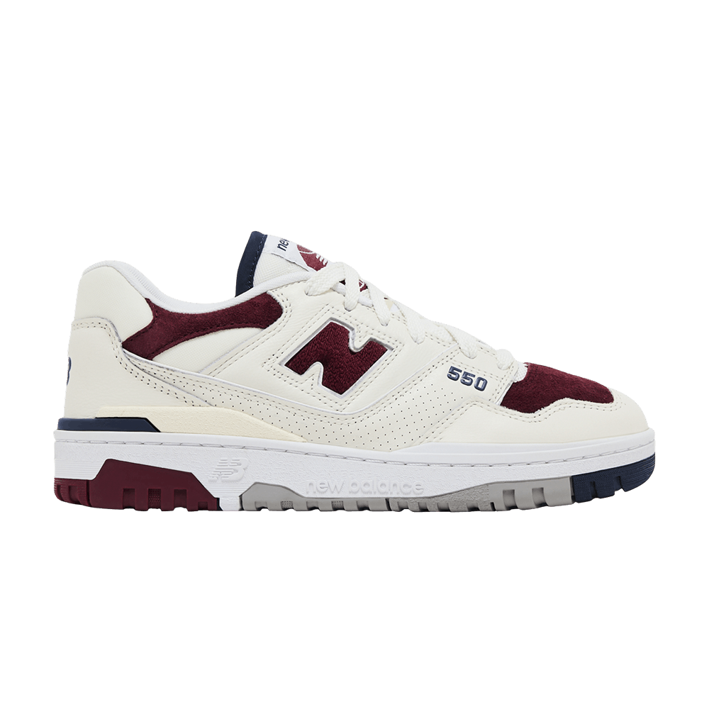 Кроссовки New Balance 550 'Suede Toe Pack - Burgundy Navy'