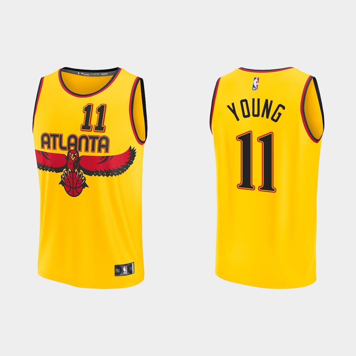 2021-22-Atlanta-Hawks-11-Trae-Young-Replica-City-Gold-Jersey
