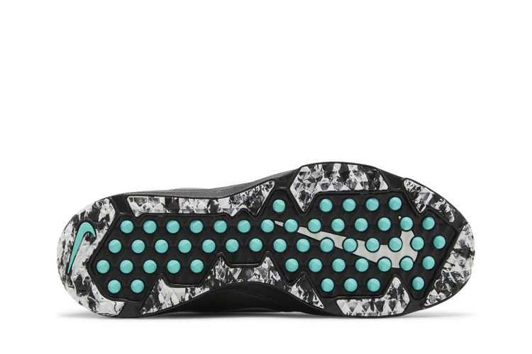 Кроссовки Nike Force Trout 7 Turf GS 'Black Dynamic Turquoise'