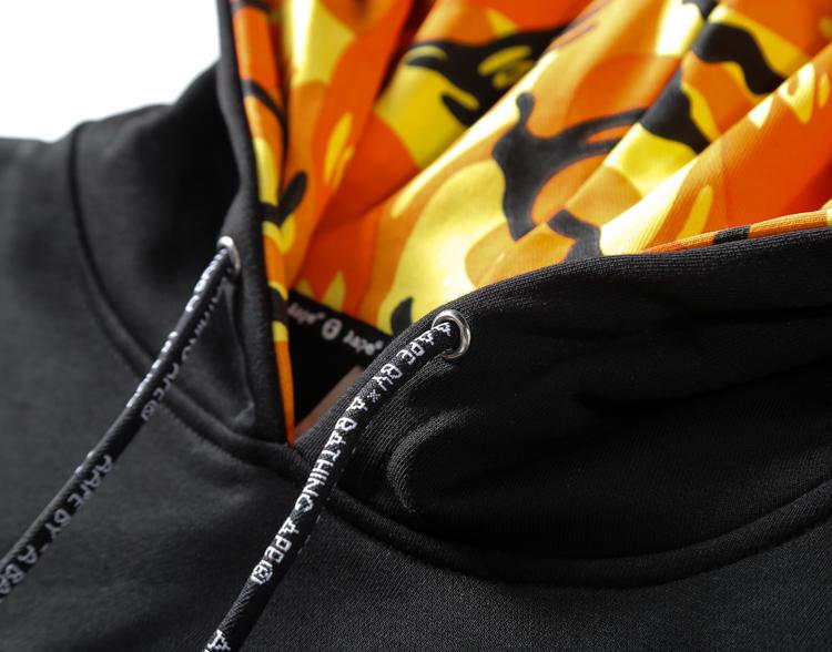 Худи AAPE Universe Orange Camo