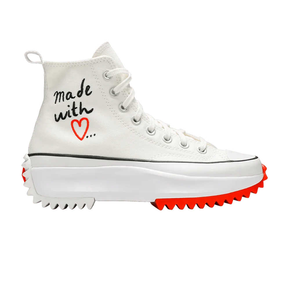 Converse Wmns Run Star Hike High 'Made With Love - White'