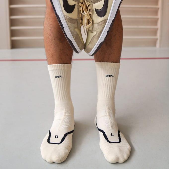 Спортивные носки Ehot Mamba Beige Crew Socks