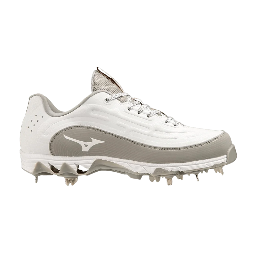 Кроссовки Mizuno Wmns 9-Spike 8 Low 'White Grey'