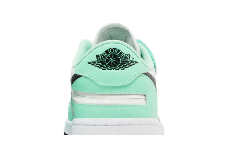 Кроссовки Air Jordan 1 Low FlyEase 'Green Glow'