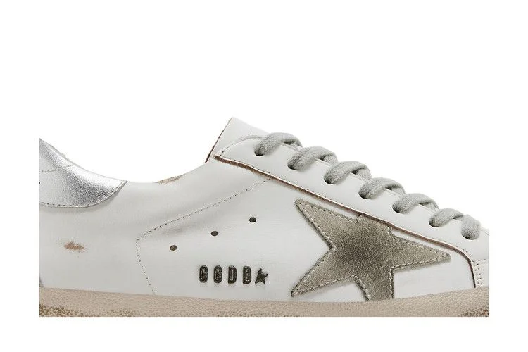 Кроссовки Golden Goose Superstar 'White Silver'