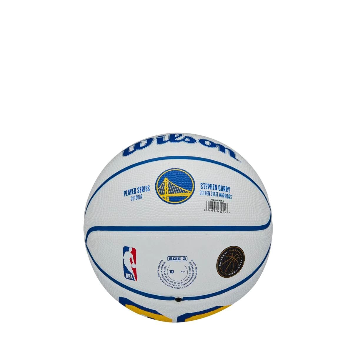 Wilson Stephen Curry Golden State Warriors Player Icon Mini NBA Basketball