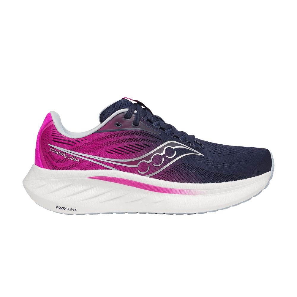 Кроссовки Saucony Wmns Ride 18 'Navy Fuchsia'
