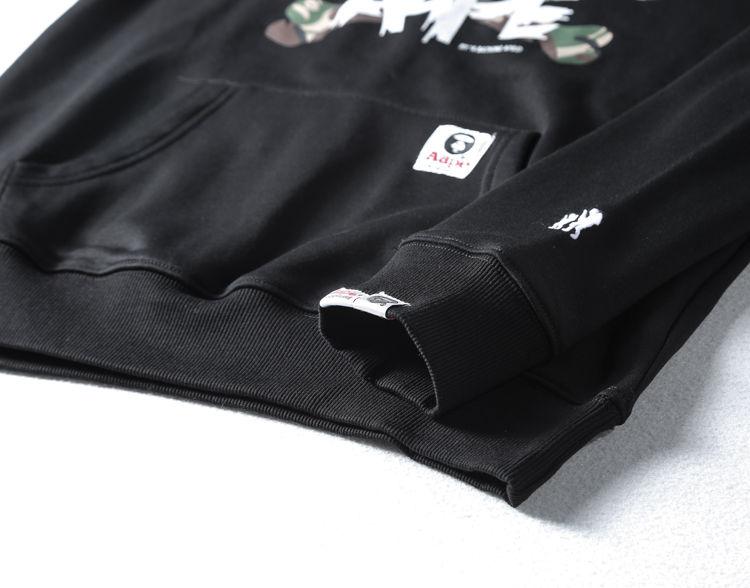 Худи AAPE Camo Black Hoodie