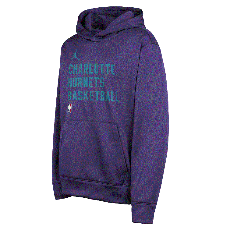 Худи Nike Charlotte Hornets NBA Youth Nike Spotlight Dri-Fit Hoodie