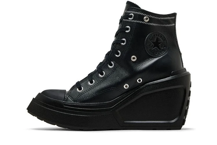 Кроссовки Martine Ali x Converse Wmns Chuck 70 De Luxe Wedge 'Triple Black'
