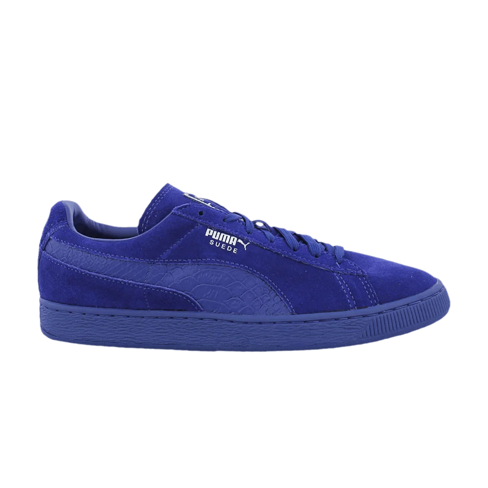 Кроссовки Puma Suede Mono 'Blue'