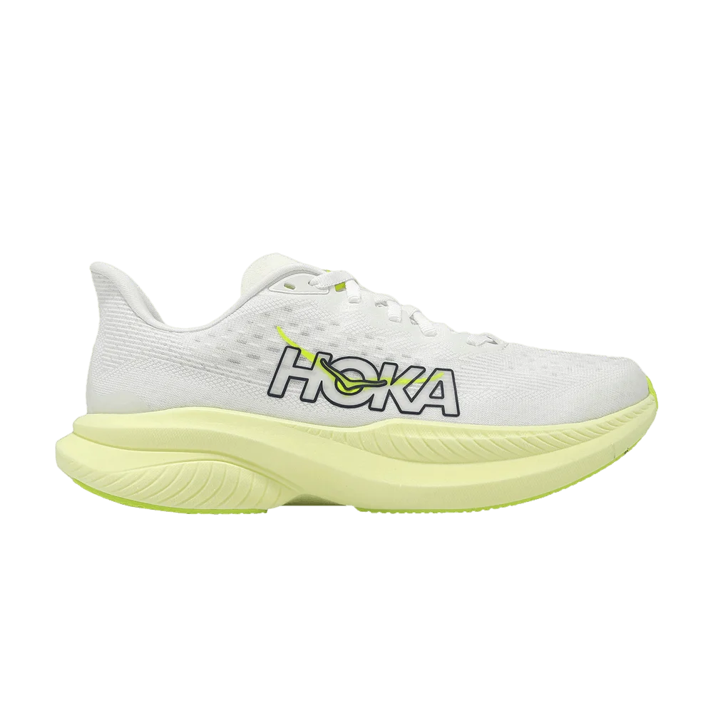 Krossovki-HOKA-Wmns-Mach-6-White-Neon-Citrus