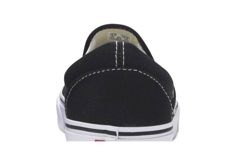 Кроссовки Vans Classic Slip-On 'Black White'