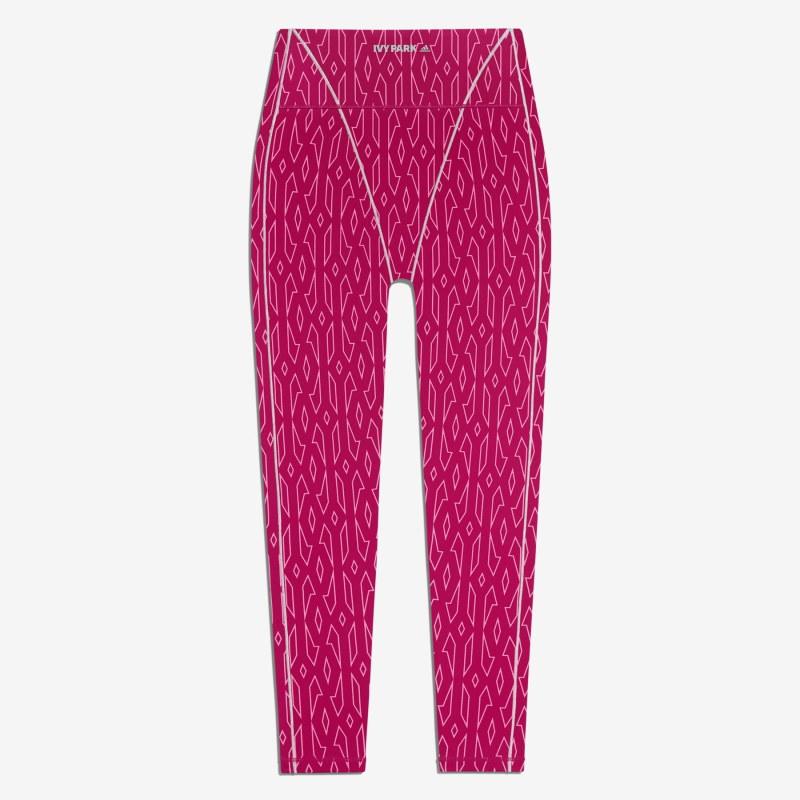 Тайтсы adidas Ivy Park Monogram Tights Bold Pink