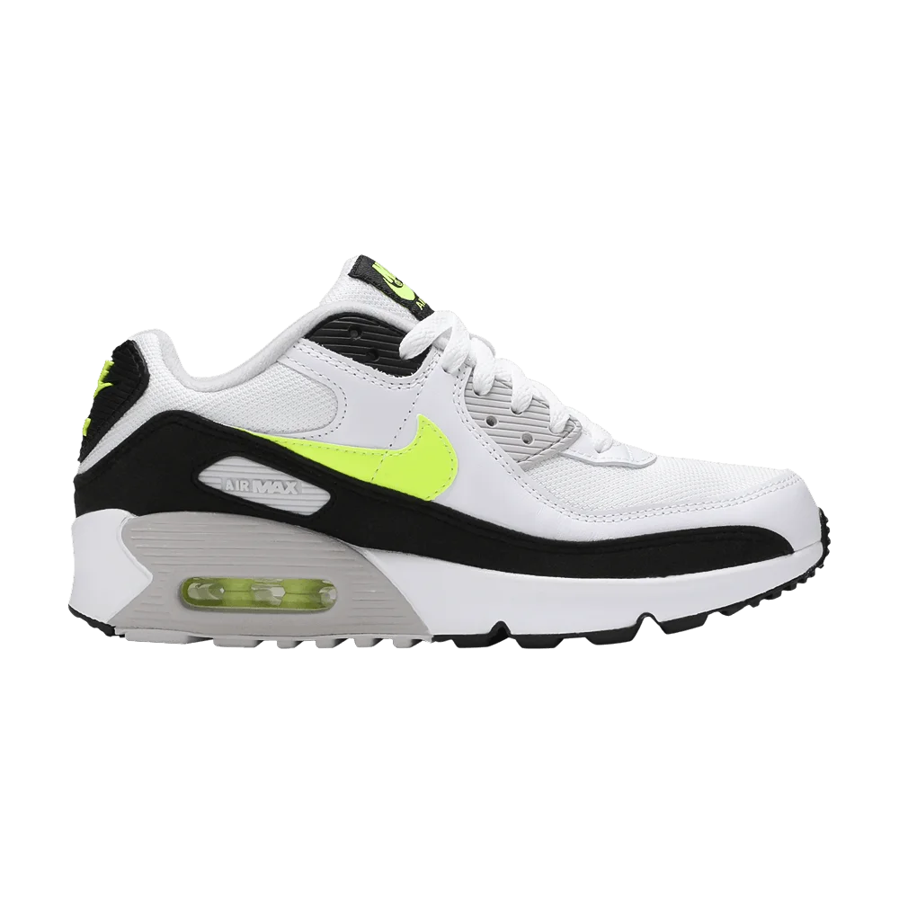 Krossovki-Nike-Air-Max-90-GS-White-Hot-Lime