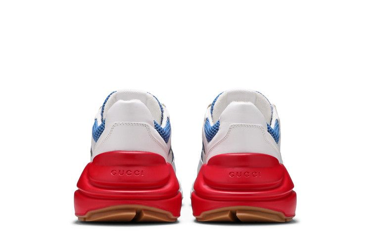 Кроссовки Gucci Rhyton 'White Blue Red Reflective'