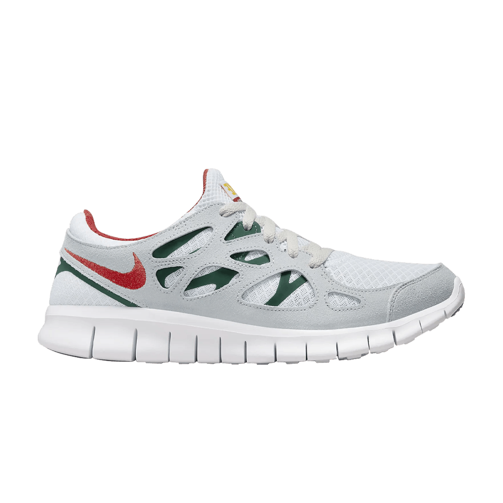 Кроссовки Nike Free Run 2 'White Gorge Green Cinnabar'