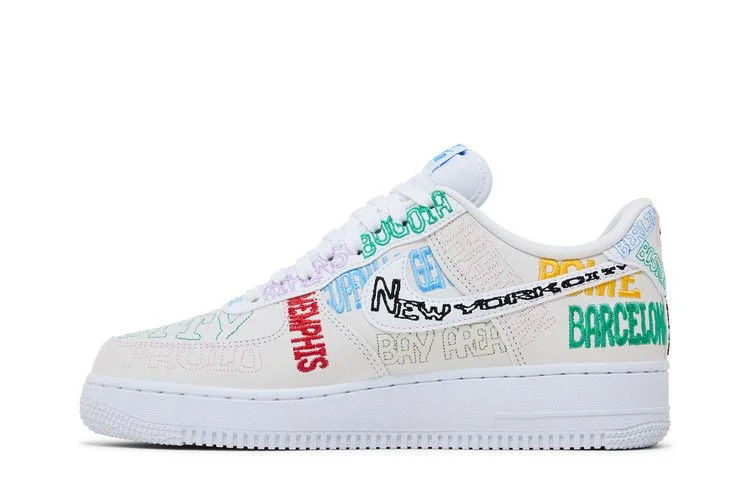 Кроссовки Nike Air Force 1 Low 'World Tour - White'