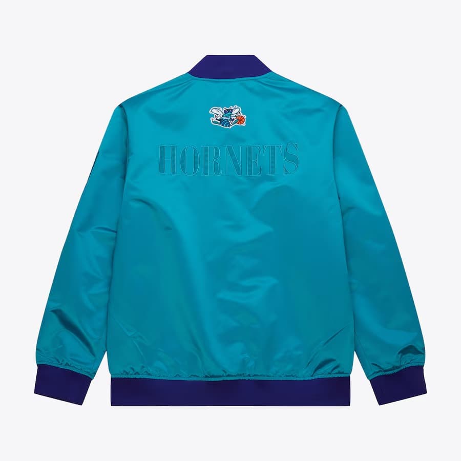 Mitchell-Ness-Teal-Charlotte-Hornets-Team-OG-3.0-Satin-Full-Snap-Jacket-1