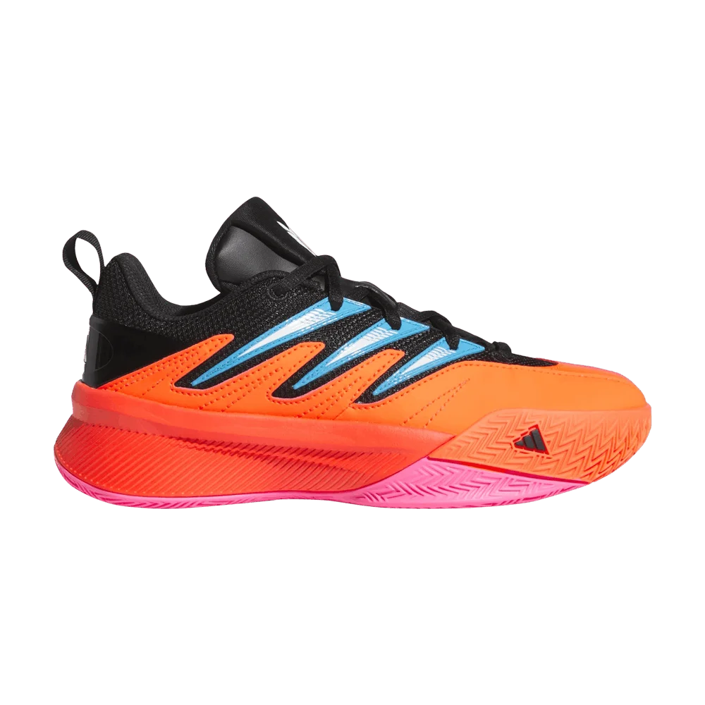 Кроссовки Adidas Dame Certified 3 J 'Solar Red'