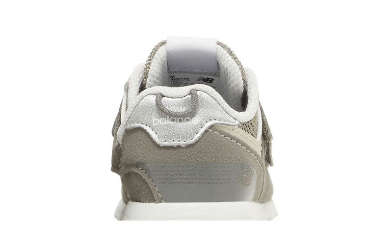 Кроссовки New Balance 574 New-B Hook & Loop Toddler 'Rain Cloud Silver Metallic'