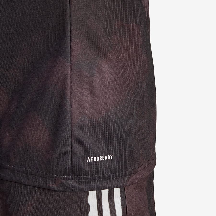 Футболка adidas Real Madrid Human Race Womens Jersey Black/White