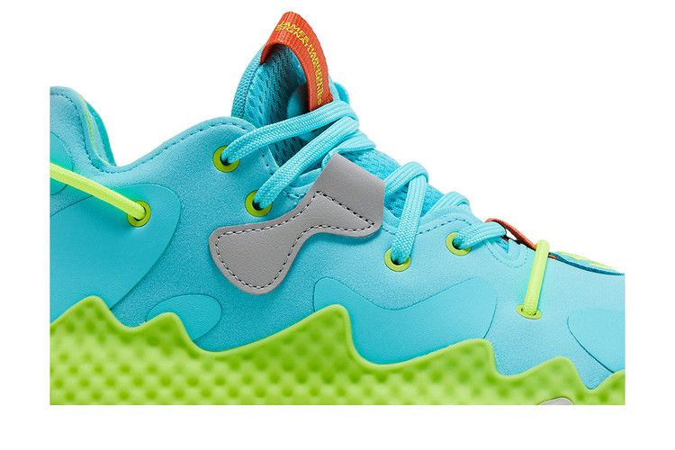 Кроссовки Adidas Harden Vol. 6 J 'Pulse Aqua Solar Yellow'