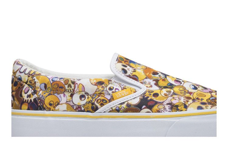Кроссовки Vans Takashi Murakami Slip-On LX 'Yellow Skull'
