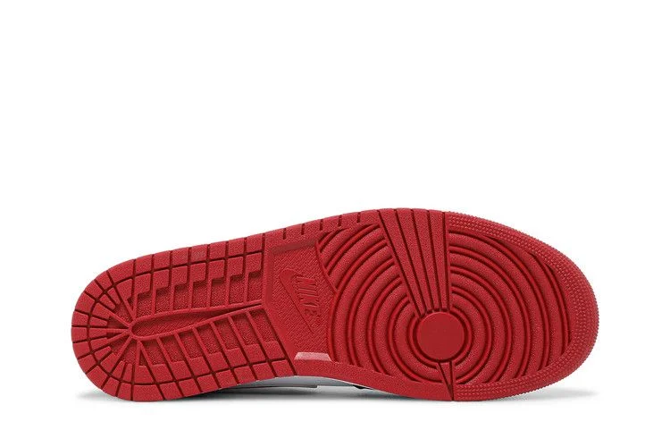 Кроссовки Air Jordan 1 Mid 'Black Gym Red'