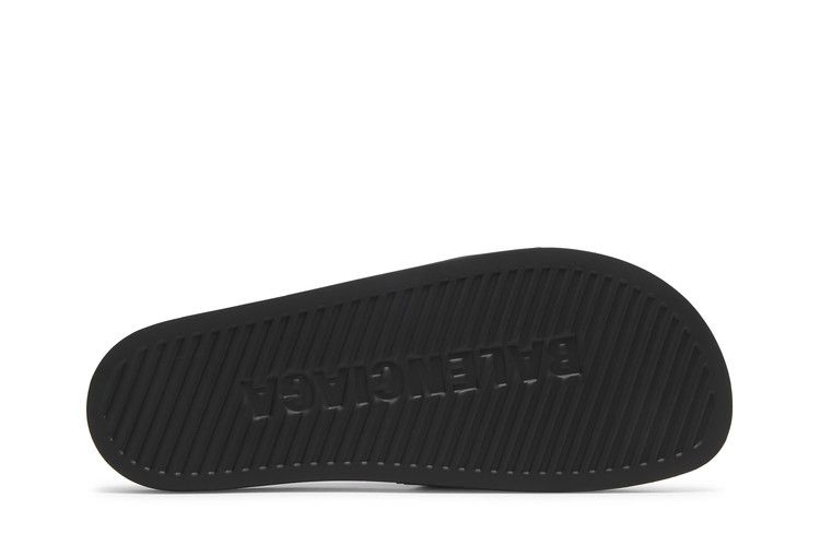 Кроссовки Balenciaga Pool Slides 'Black Red'