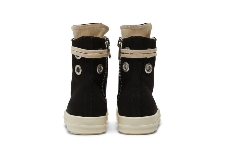 Кроссовки Rick Owens Wmns EDFU DRKSHDW Cotton Denim High 'Black Milk'