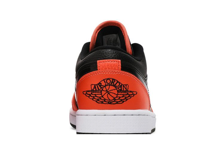 Кроссовки Air Jordan 1 Low SE 'Black Turf Orange'