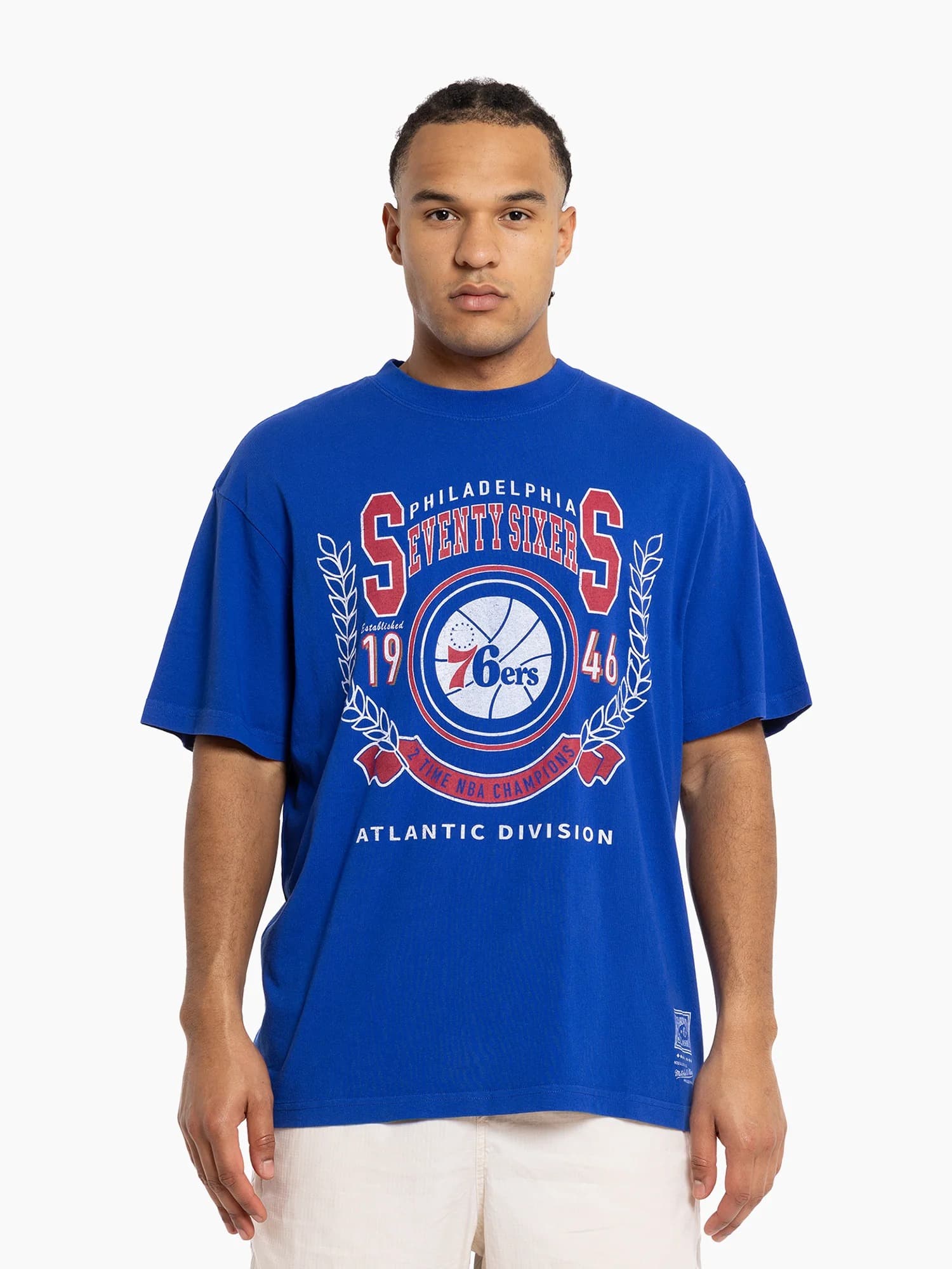 Футболка Mitchell & Ness Philadelphia 76ers Vintage Arch T-Shirt
