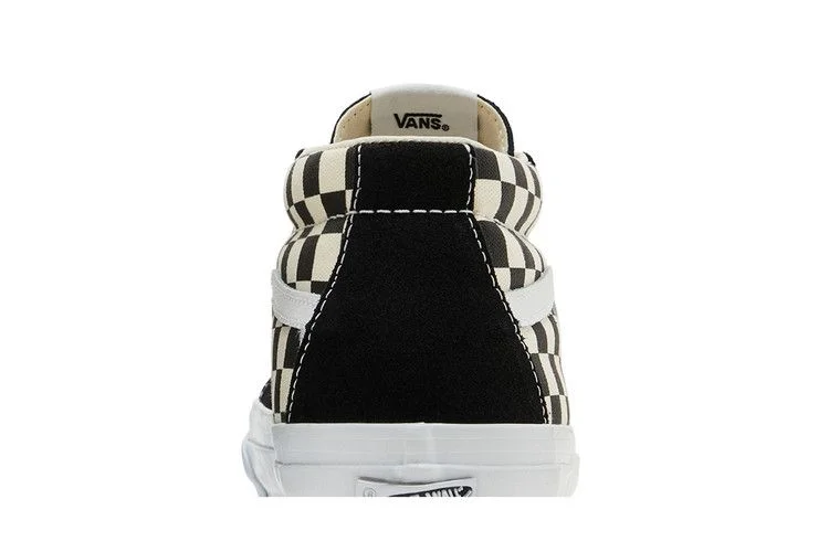 Кроссовки Vans Sk8-Mid Reissue 83 LX 'Checkerboard - Black'