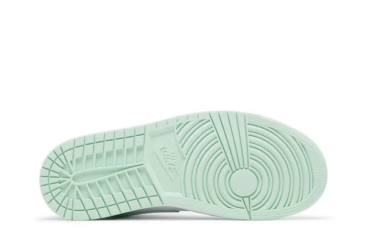 Кроссовки Wmns Air Jordan 1 Mid 'Marine Green'