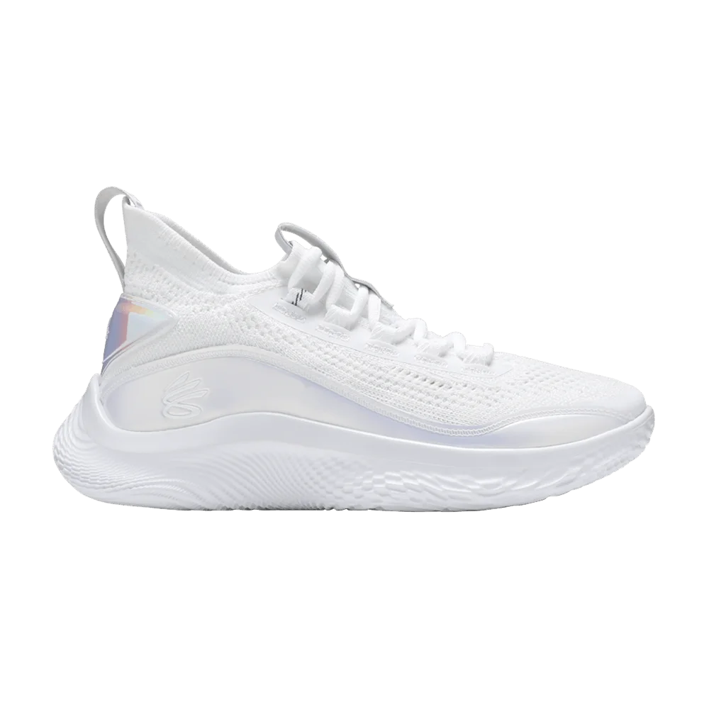 Кроссовки Curry Brand Curry Flow 8 GS 'White Iridescent'