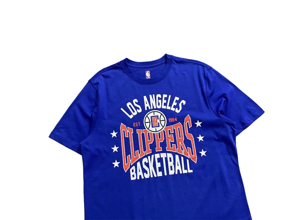 Футболка Main Squeeze NBA Los Angeles Clippers Blue T-Shirt