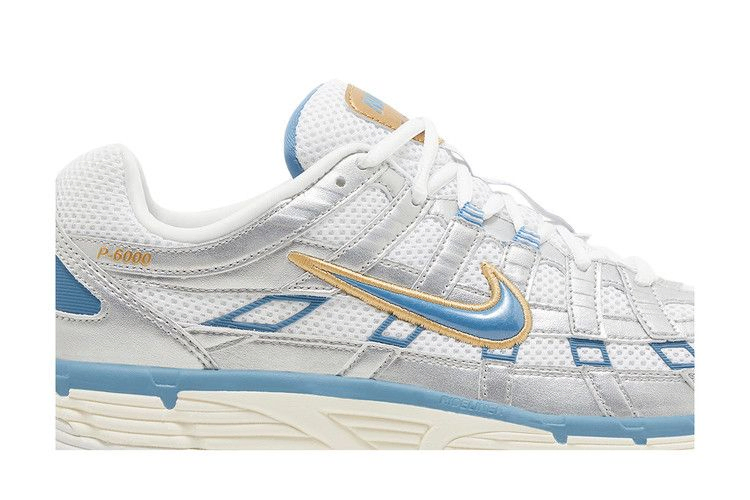 Кроссовки Nike P-6000 'Metallic Silver Aegean Storm'