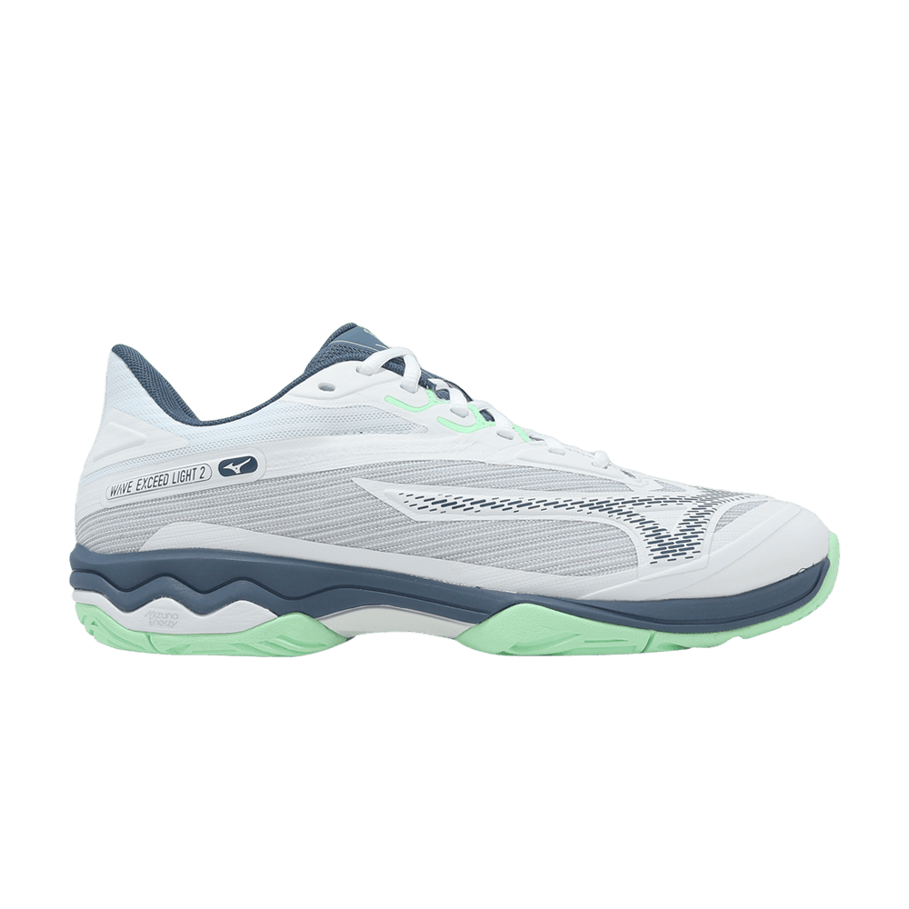 Кроссовки Mizuno Wave Exceed Light 2 AC 'White Vintage Indigo Mint'