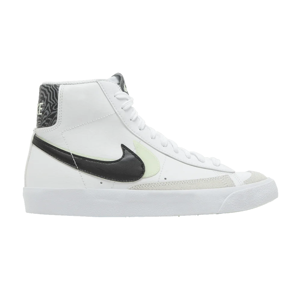Кроссовки Nike Blazer Mid '77 SE GS 'Double Swoosh - White Vapor Green'