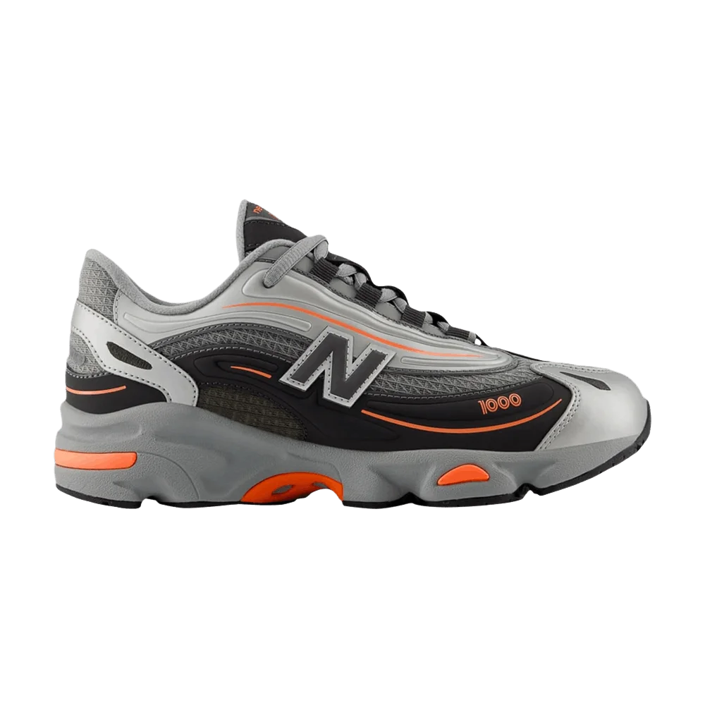 Кроссовки New Balance 1000 Big Kid 'Silver Metallic Tangerine Heat'