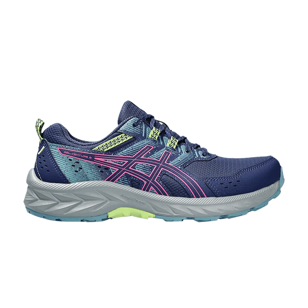 Кроссовки Asics Wmns Gel Venture 9 Wide 'Deep Ocean Hot Pink'